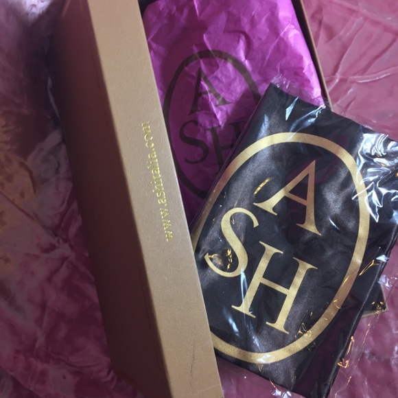 ASH ITALIA Ballet Flats w Zip Detail + Box & Bag - Picture 7 of 7